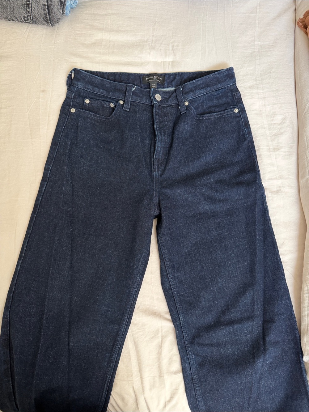 Ultra high rise straight fit Banana Republic jeans